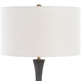 Lighting Helston Dark Charcoal Table Lamp