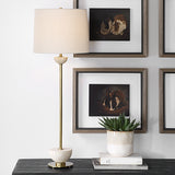 Lighting Hemisphere Brass Buffet Lamp