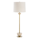 Lighting Hemisphere Brass Buffet Lamp