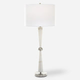 Lighting Hourglass White Table Lamp