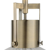 Lighting Huch 1 Light White Glass Pendant