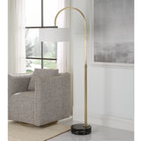Lighting Huxford Brass Arch Floor Lamp