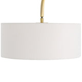 Lighting Huxford Brass Arch Floor Lamp