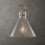 Lighting Imbuto Funnel Glass 1 Light Pendant
