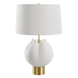 Lighting In Bloom White Table Lamp