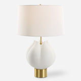 Lighting In Bloom White Table Lamp