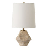 Lighting Indent Travertine Accent Lamp