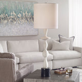 Lighting Inverse White Marble Table Lamp