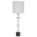 Lighting Inverse White Marble Table Lamp