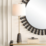 Lighting Jenson Black Marble Buffet Lamp