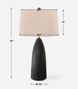 Lighting Jett Black Table Lamp