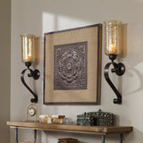 Lighting Joselyn Bronze Candle Wall Sconce