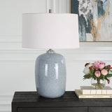 Lighting Jubilee Sky Blue Table Lamp