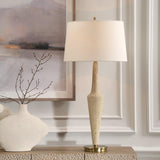 Lighting Juliet Travertine Table Lamp