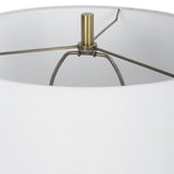 Lighting Kavos Geometric Blue Table Lamp