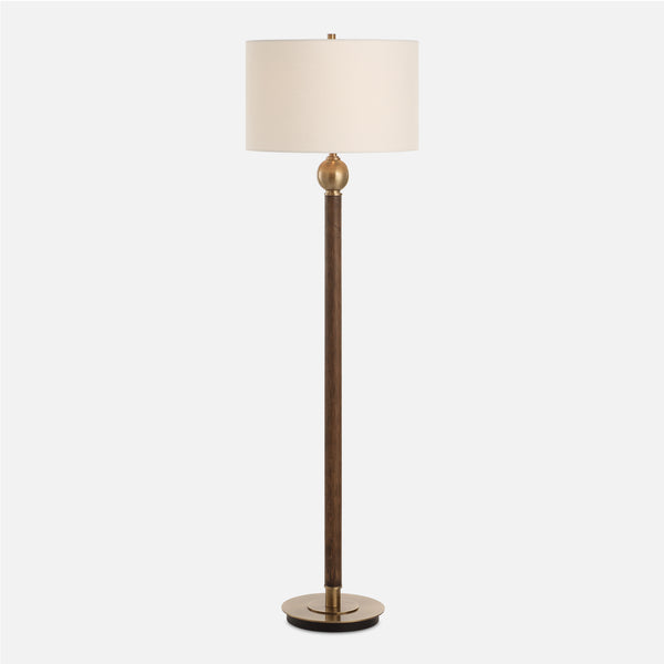 Lighting Keros Dark Oak Floor Lamp