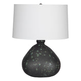 Lighting Killarney Distressed Green Table Lamp