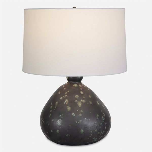 Lighting Killarney Distressed Green Table Lamp