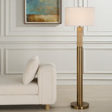 Lighting Knox Travertine Floor Lamp