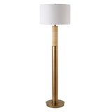 Lighting Knox Travertine Floor Lamp