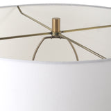 Lighting Knox Travertine Floor Lamp