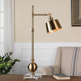 Lighting Laton Brushed Brass Task Lamp