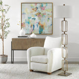 Lighting Link Brushed Gold Floor Lamp