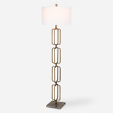 Lighting Link Brushed Gold Floor Lamp