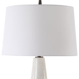 Lighting Loire Ivory Glaze Table Lamp