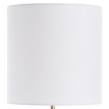 Lighting Lois Green Glass Buffet Lamp