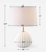 Lighting Lynna Ivory Table Lamp