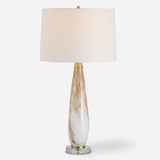 Lighting Lyra White & Gold Table Lamp