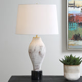 Lighting Magdaline Rustic Table Lamp