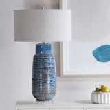 Lighting Magellan Blue Table Lamp