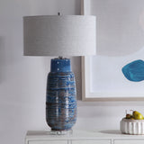 Lighting Magellan Blue Table Lamp