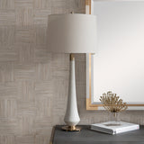 Lighting Marille Ivory Stone Table Lamp