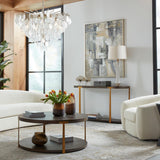 Lighting Marille Ivory Stone Table Lamp