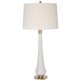 Lighting Marille Ivory Stone Table Lamp