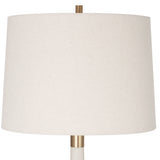 Lighting Marille Ivory Stone Table Lamp