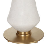 Lighting Marille Ivory Stone Table Lamp