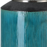 Lighting Maui Aqua Blue Table Lamp