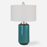 Lighting Maui Aqua Blue Table Lamp