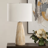 Lighting Maury Travertine Table Lamp