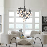 Lighting Maxin 15 Light Large Bronze Chandelier