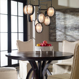 Lighting Maxin Dark Bronze 9 Light Chandelier