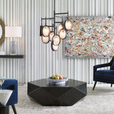 Lighting Maxin Dark Bronze 9 Light Chandelier