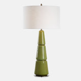 Lighting Mendell Moss Green Table Lamp