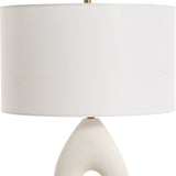 Lighting Meridian Ivory Stone Table Lamp