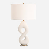 Lighting Meridian Ivory Stone Table Lamp