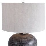 Lighting Mikkel Charcoal Table Lamp